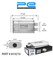 2.5 inch 5 x 8 Oval x 14 inch