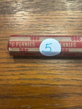 Estate Sale Wheat penny roll