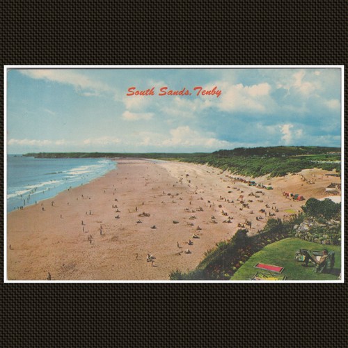 South sands tenby beach wales - south,