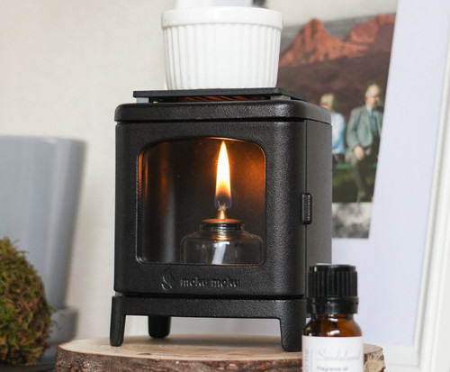 Small cast iron stove set - iron, for