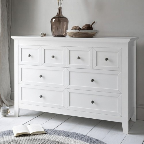 Elegant white drawer - elegant, chest