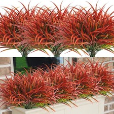 ASTNIC 8pcs Artificial Grass