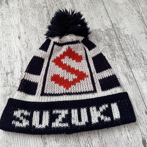 Vintage suzuki racing - vintage, beanie