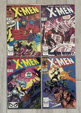 Uncanny X-Men Marvel Comics Hot Key Issues 246 247 248 249 1st Jim Lee Art 1989