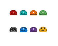 Assorted Colour Key Cap Key