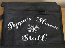Black denim money bag/belt market traders craft fair Personalised
