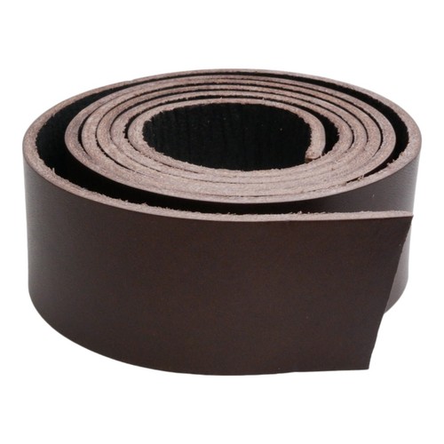 Veg tan leather belt blanks - tan,