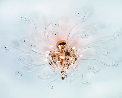 Classic crystal ceiling light - classic,