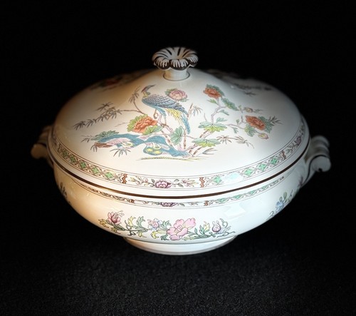 Vintage wedgewood kutani crane - vintage,