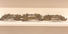 Vintage ornate brass drawer - brass,
