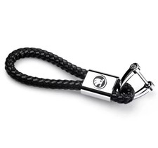 Skoda keyring leather gift - keyring, pu