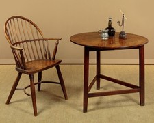 Antique Georgian Oak Cricket