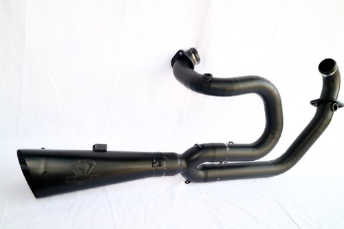 Custom into black exhaust - black,