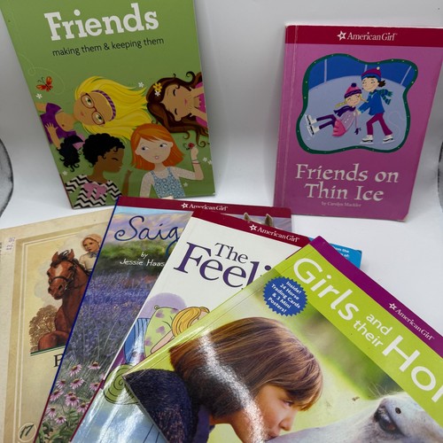 American girl book lot - american,