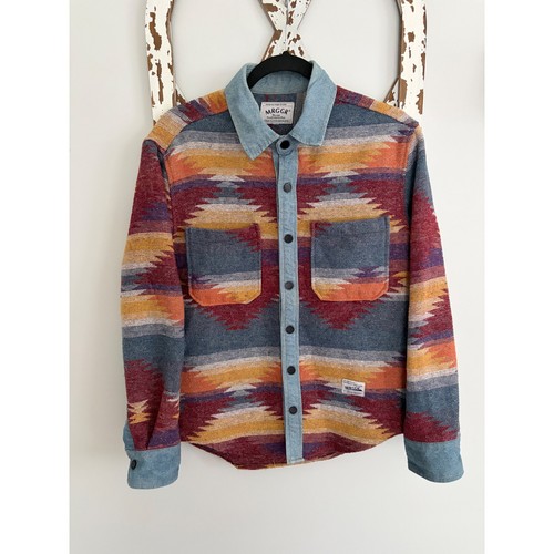 Vtg mrggr aztec navajo print - vtg,