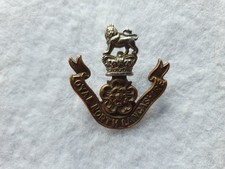 ROYAL NORTH LANCASHIRE REGIMENT BM QVC CAP BADGE