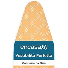 Encasa XO Ironing Board Covers and pad 125x46 cm- Thick 3mm Felt Padding, Drawst