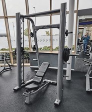 LIFE FITNESS SIGNATURE SERIES SMITH MACHINE PLATE LOADED GYM EQUIPMENT SSM CMDAP