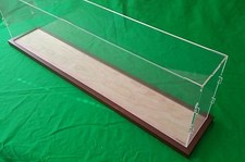 35" Acrylic Display Case Box for Ocean Liner Cruise Ships Collectibles wood base