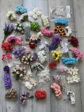 120+ Mini Craft Flowers Joblot