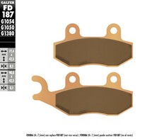Brake Pads Galfer FD187G1380 Sinter-Metal SCOOTER rear 8,5mm for Peugeot