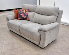 Furniture Village ‘Sloane’ 3 Seater Fabric Sofa Anivia Khaki | RRP £1000 NEW