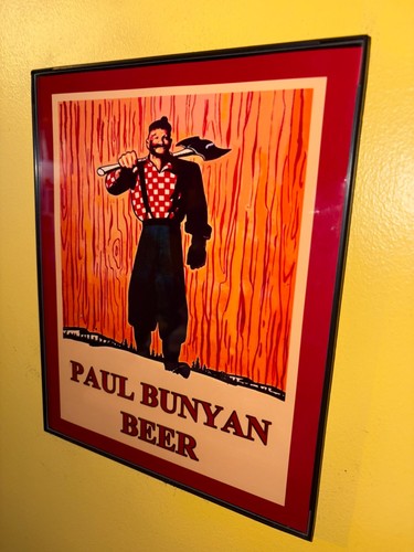 Paul bunyan lumberjack - bunyan, beer
