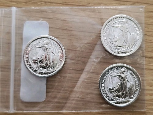 2023 10oz silver - 3x, 1/10oz