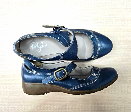Footglove navy leather - footglove,