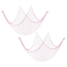 Fishing Net Decor, 2 Pack 80"