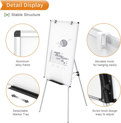 Magnetic portable easel dry - magnetic,