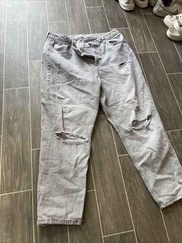 Women size grey ripped - women’s,