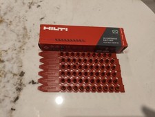 60x Genuine Red Hilti DX Nail