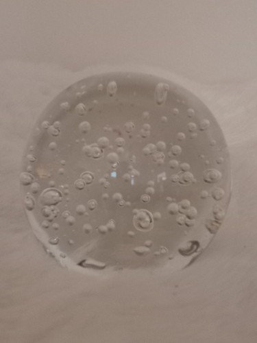 Art glass paperweight - art, with