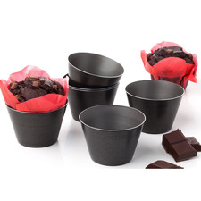 Dariole baking moulds - moulds, x6