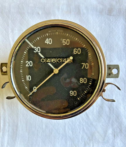 Vintage speedometer mph - mph,