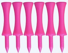 50 x Pink Plastic Castle Golf