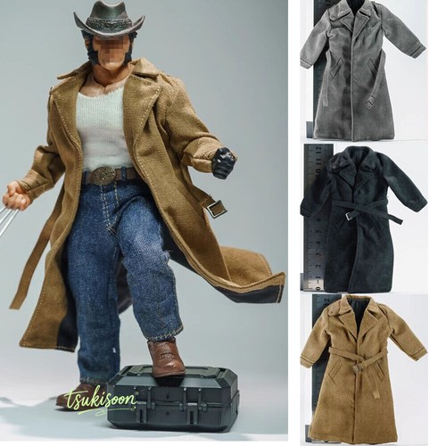 Men soldier vintage trench - 6",