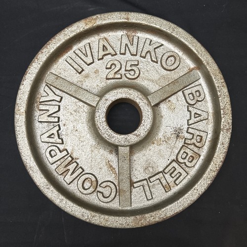 Vintage ivanko plate - 25, lb