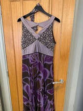 chiffon maxi dress in multiple