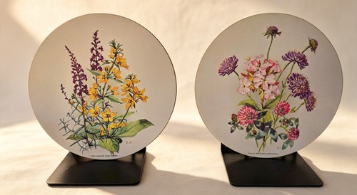Flower dinner mats 1972 - dinner,