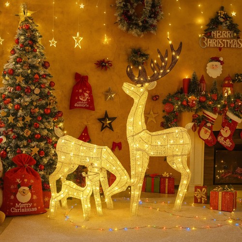 Set christmas reindeer - set, of
