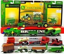 Various 1:64 BRITAINS ERTL SIKU TONKA FARM MACHINERY TRAILERS TRACTORS Mix Lot