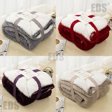 Sherpa Throw Reversible Luxury