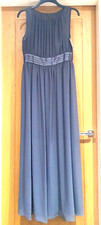 STUNNING LADIES JOHN LEWIS KALIKO GRAPHITE EVENING DRESS size 10 - bnwt £179