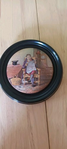 Prattware pot lid - the, times
