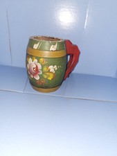 Vintage Wooden Hand Painted
