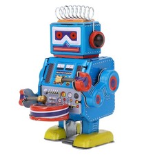 Handmade Vintage Robot Tin Toy