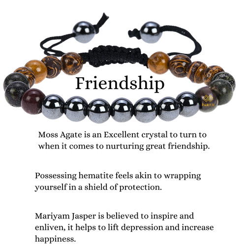 Natural gemstone bead bracelet - gemstone,