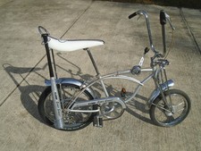 Schwinn Stingray Grey Ghost Krate Baseball Bat Silver Mist Boys Muscle Bike 1971